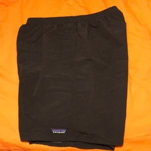 Men’s 7” Patagonia Baggies (Black)